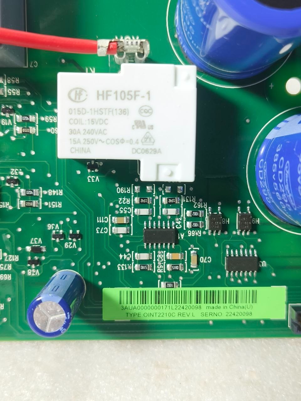 ABB/GLORY FAITH OINT2210C REV L FREQUENCY AC DRIVE CONTROL BOARD | FREE SHIPPING