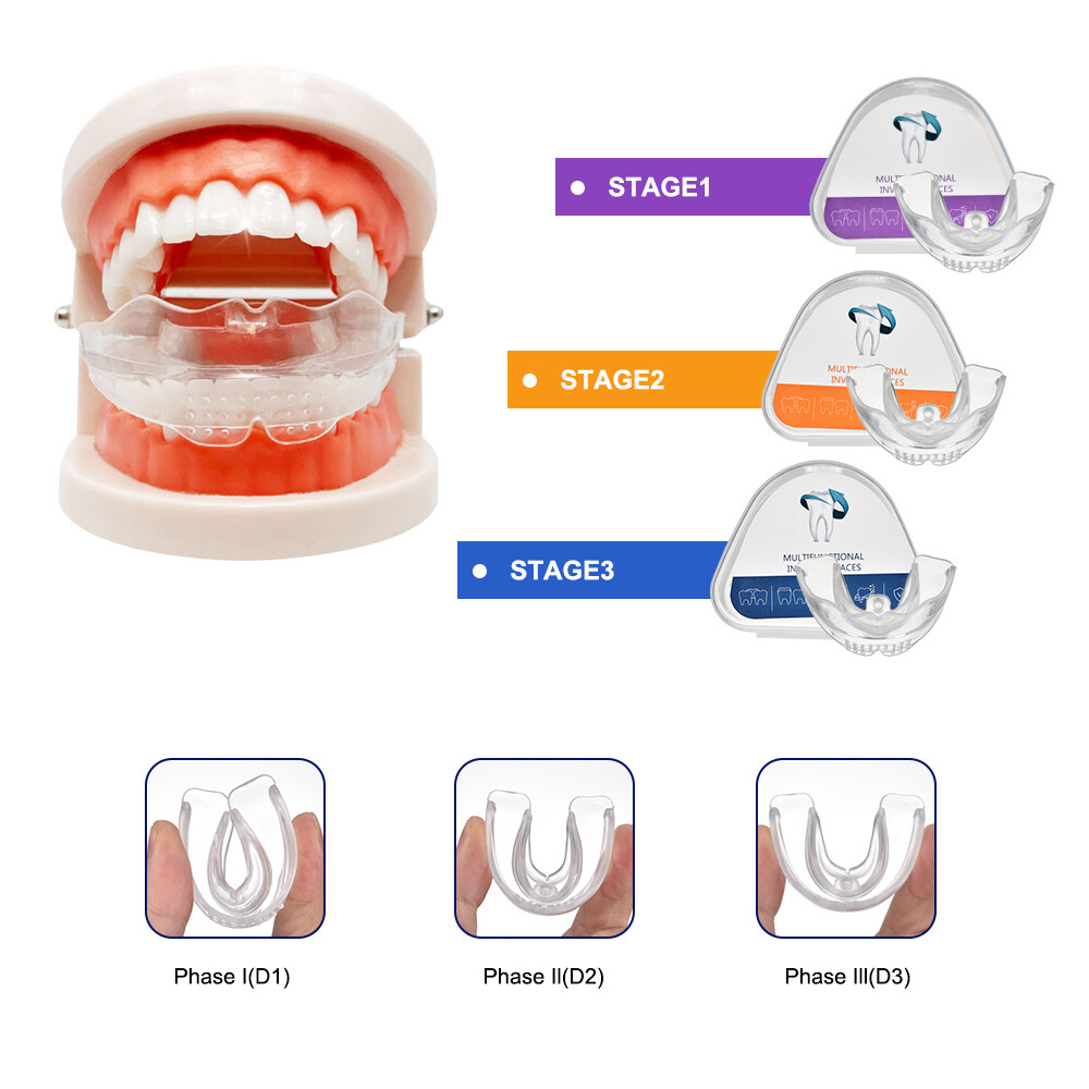 3-Stage Adult Teeth Aligners Orthodontic Braces Trainer for Dental Alignment Hot