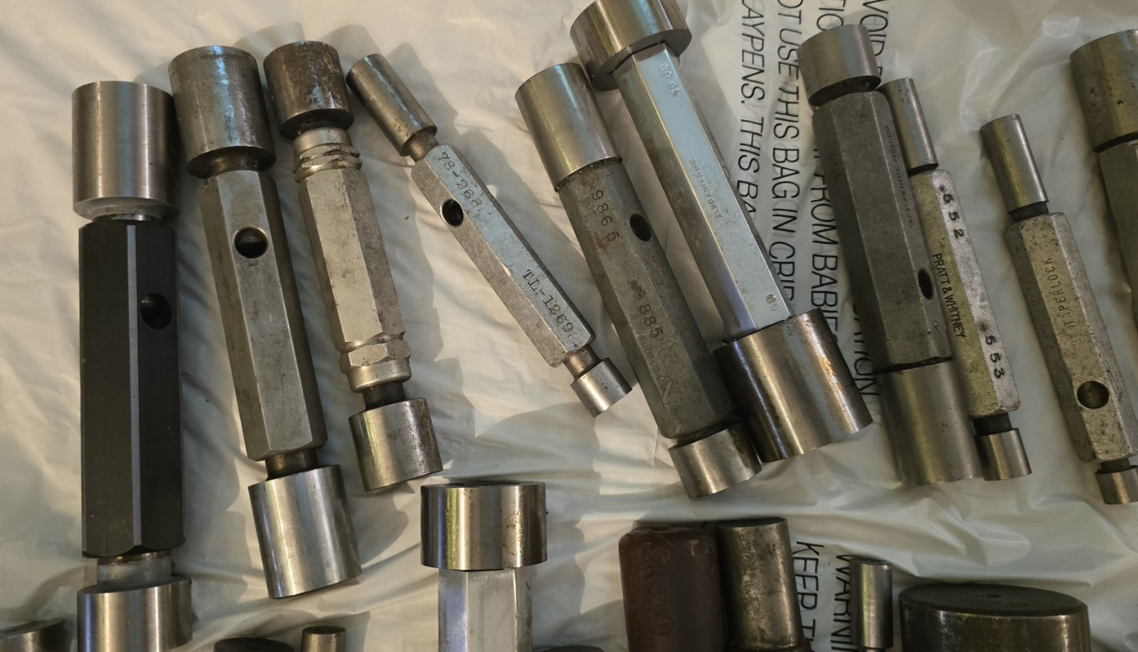 Lot of 27 CL Z PIN PLUG GAGE GO NO GO Mostly .5 to 1 inch FREE SHIP 260115