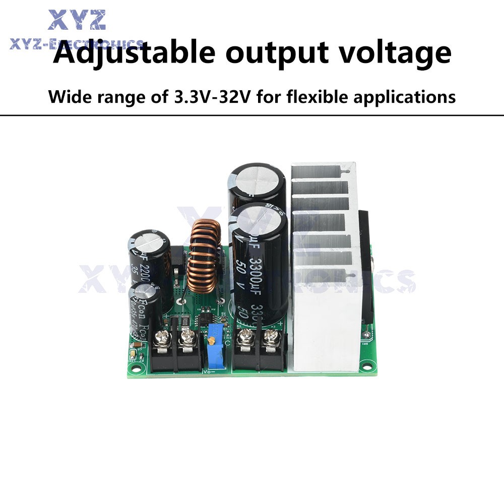 AC 5-25V/DC 8-38V To DC 3.3-32V Buck Power Module Adjustable Voltage Regulator