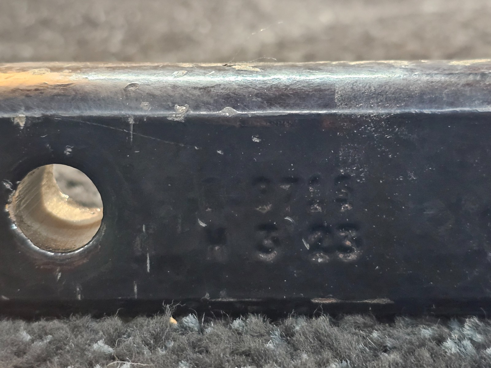 30-inch Long Flat Spring Standard , Black Powder Coated Finish