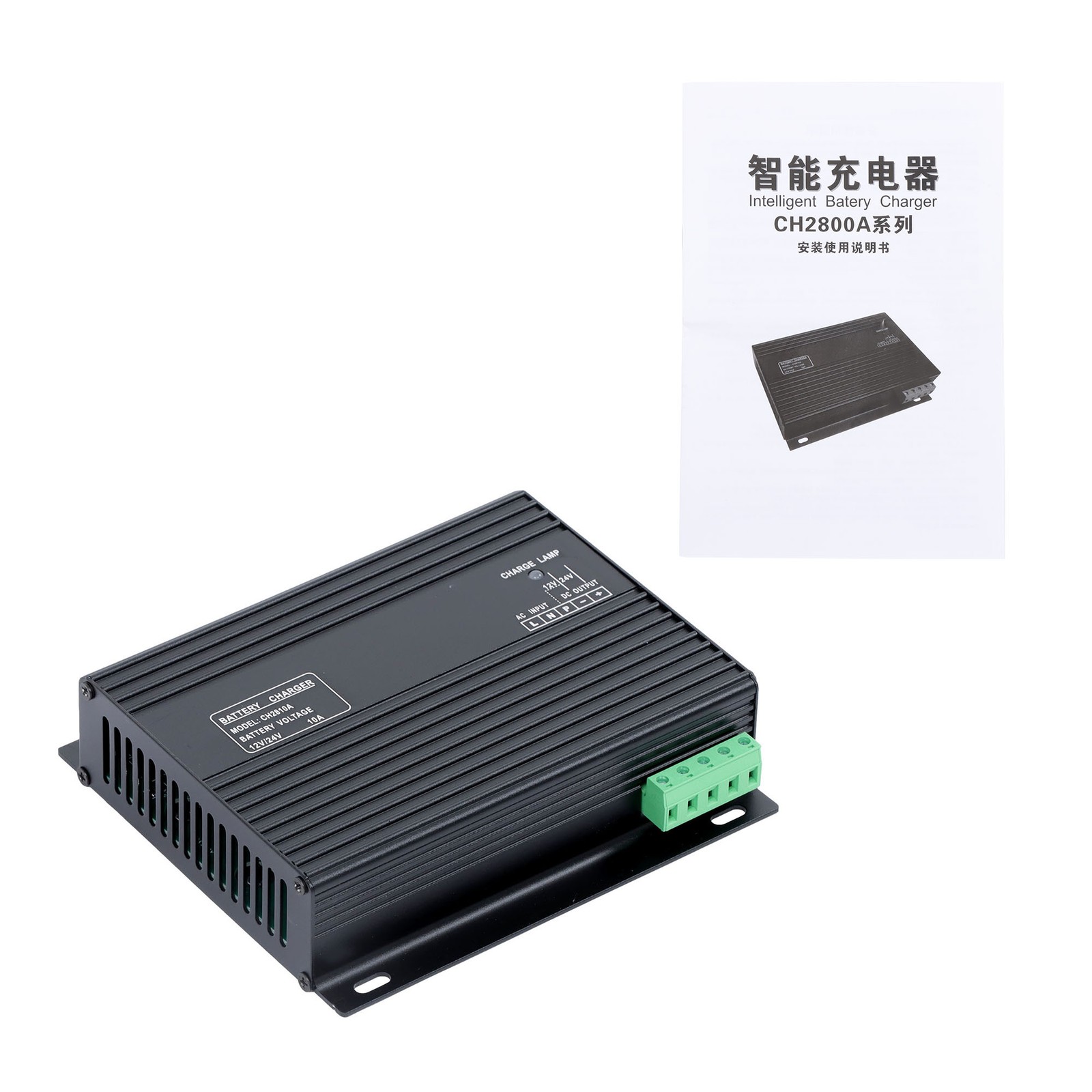 CH2810 12V/24VDC 10A Generator Diesel Automatic Battery Charger Voltage New