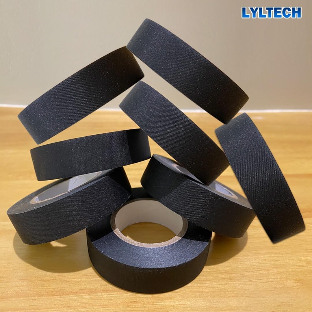 Wire Harness Tape 7 Rolls 257 FT Heat Resistant Flame Retardant Fabric
