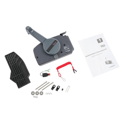 9.06*5.12*6.3in Side Or Handlebar MountOutboard Remote Control Box Remote Start