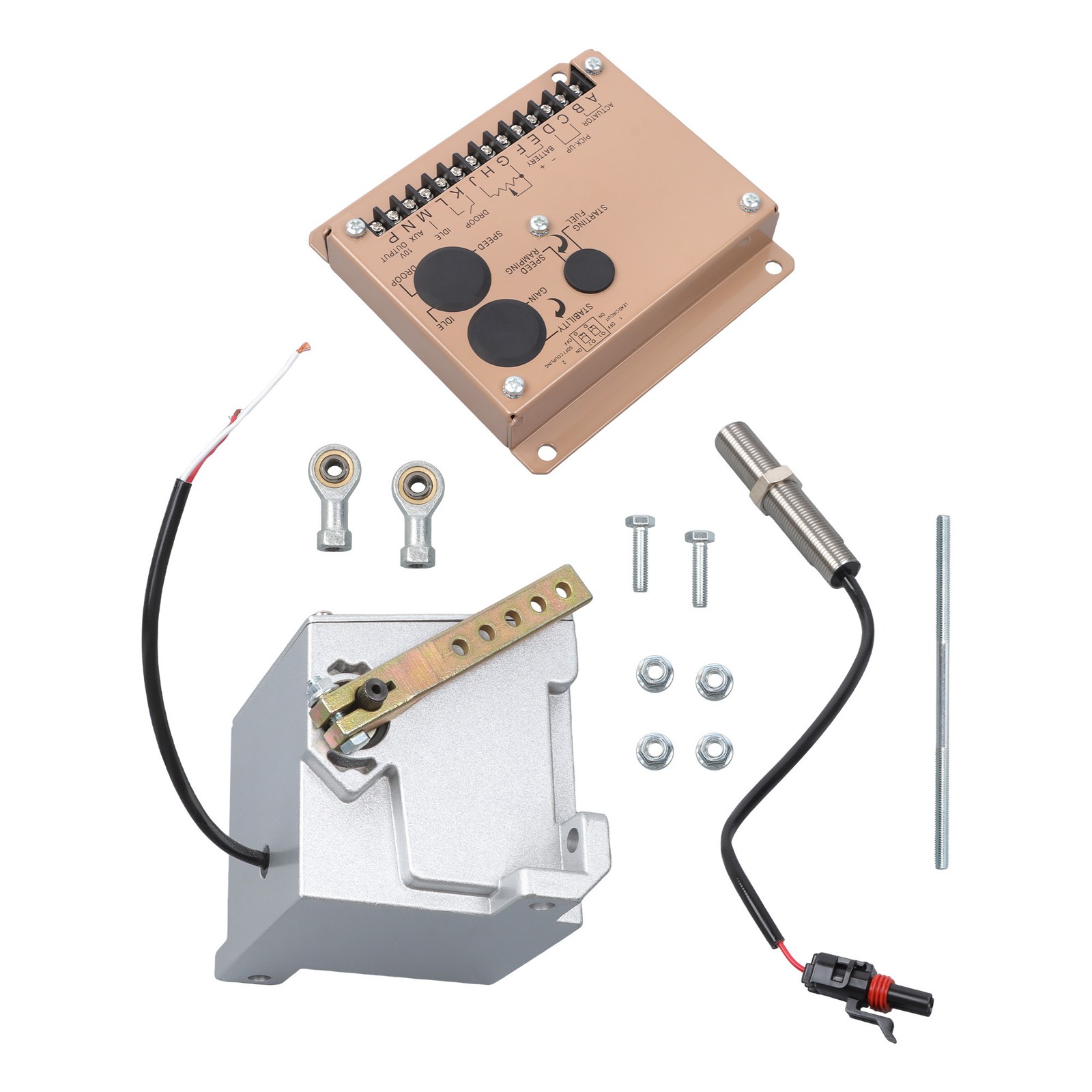 ADC225-12V Actuator + Governor ESD5500E + Magnetic Pickup Sensor MPU 3034572