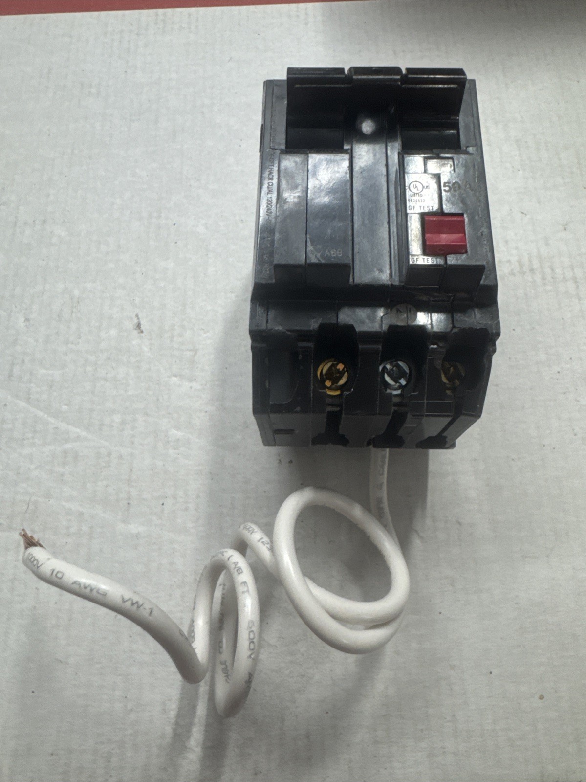 GE Ground Fault Circuit Interrupter 50A 120/240 VAC THQL2150GFT2P