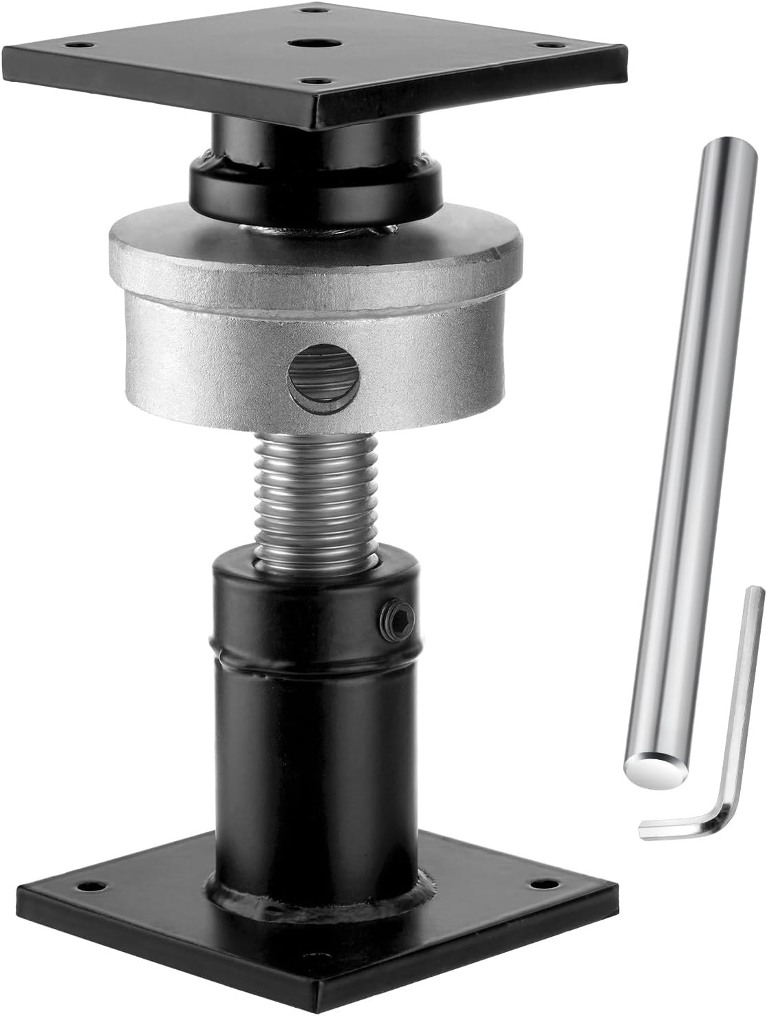 2X Heavy Duty House Floor Jacks 6.5-9″ Adjustable Screw Jacks For Home Leveling