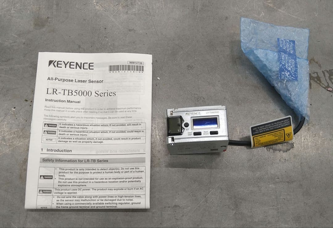 Keyence LR-TB5000C All Purpose Laser Sensor Switch LRTB5000C New