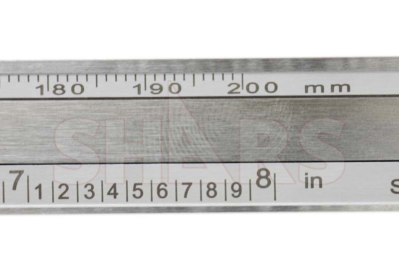 Shars 8″/200mm Dual Reading Inch / Metric Stainless Steel Dial Caliper P}
