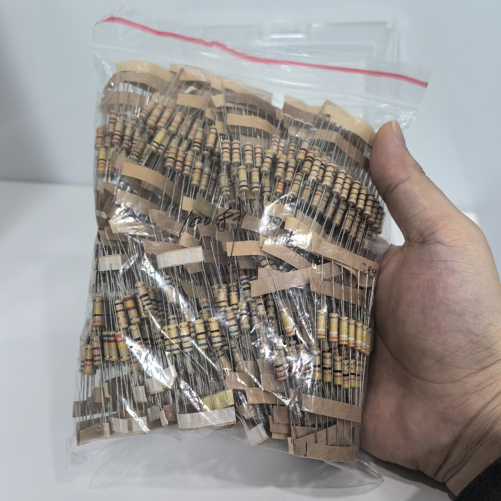 1W High-Power Carbon Film Resistors Kit (100 Values 1R-10MΩ) 1000pc 5% US Stock