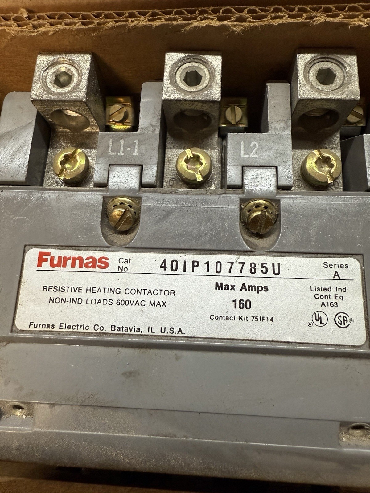 FURNAS 40IP107785U SER. A 220-240V 160A NSMP
