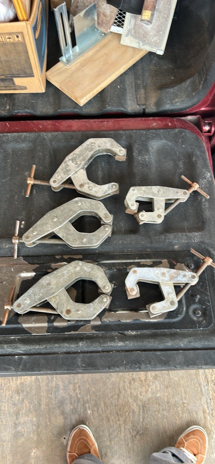 vintage Kant-Twist cantilever clamps