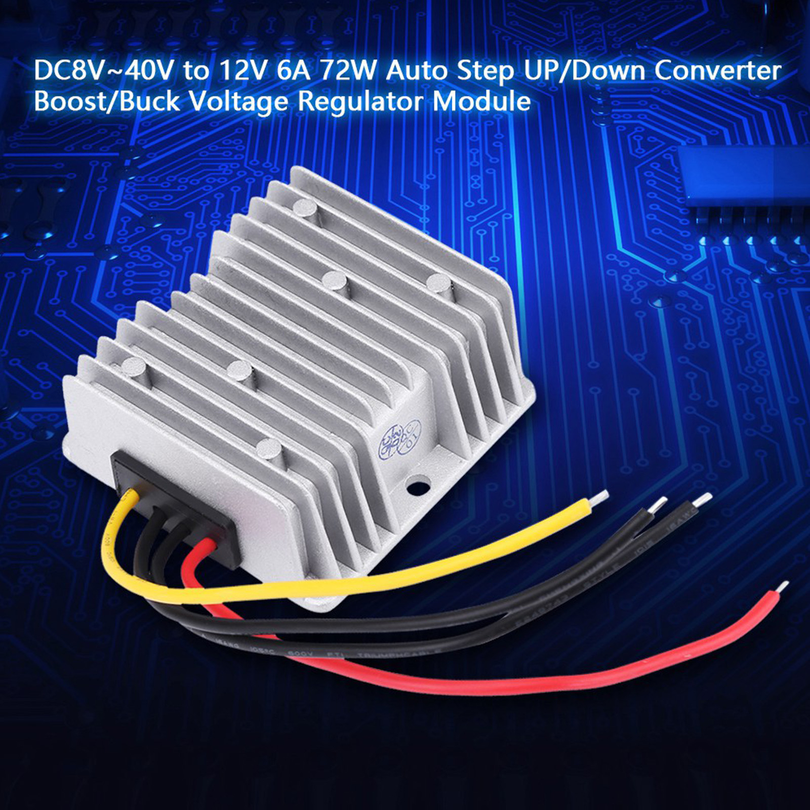 DC8V~40V to 12V Auto Step UP/Down Converter Boost/ Voltage Regulator Module