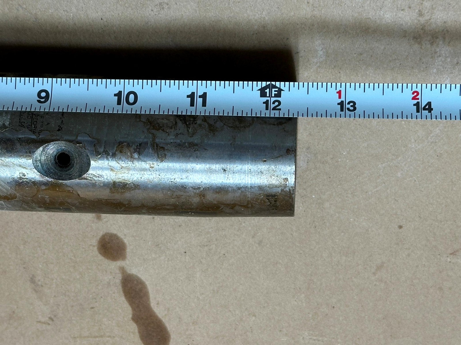 Caterpillar Linkage Pin 12.375×2″ 314.325×50.8mm 50.8mm 2in