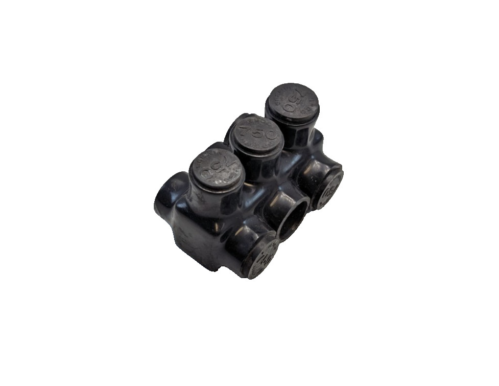 ILSCO PBTD-3-750 3 Port Mult-tap Connector 750KCMIL – 250KCMIL