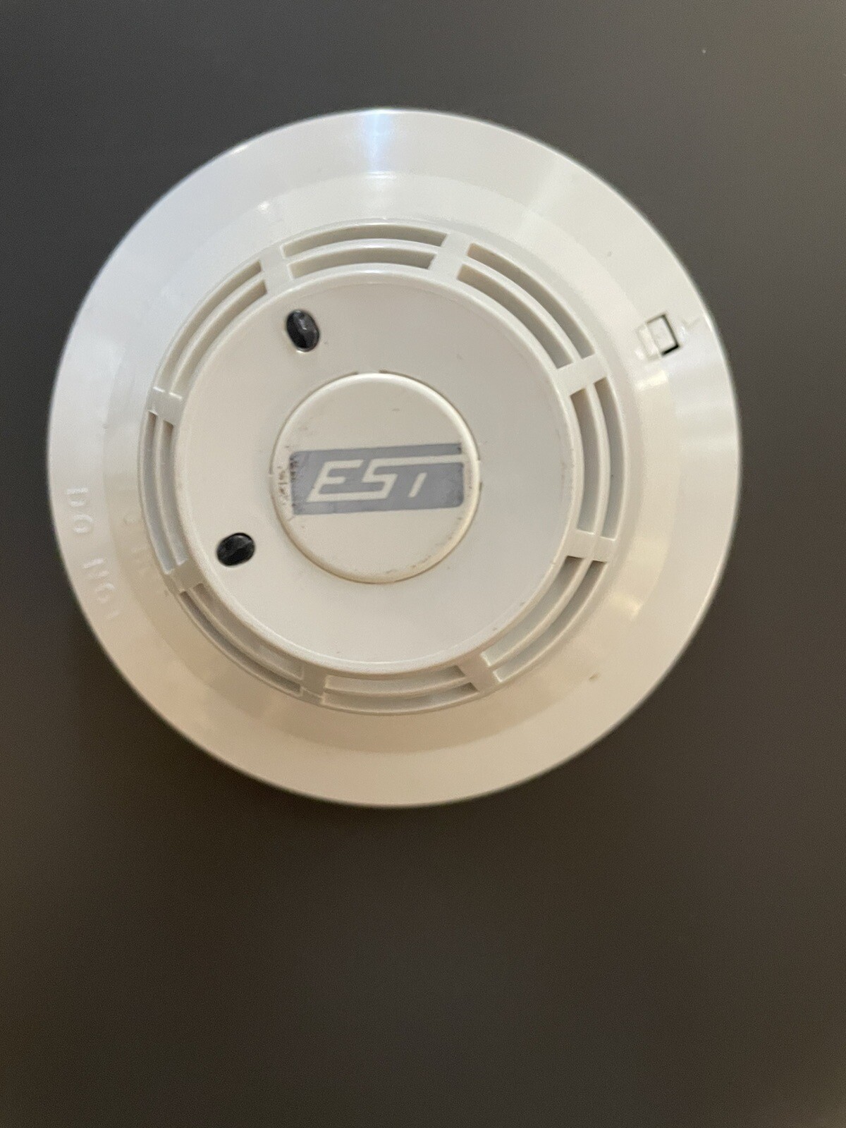 Edwards EST SIGA-PS Intelligent Photoelectric Smoke Detector White