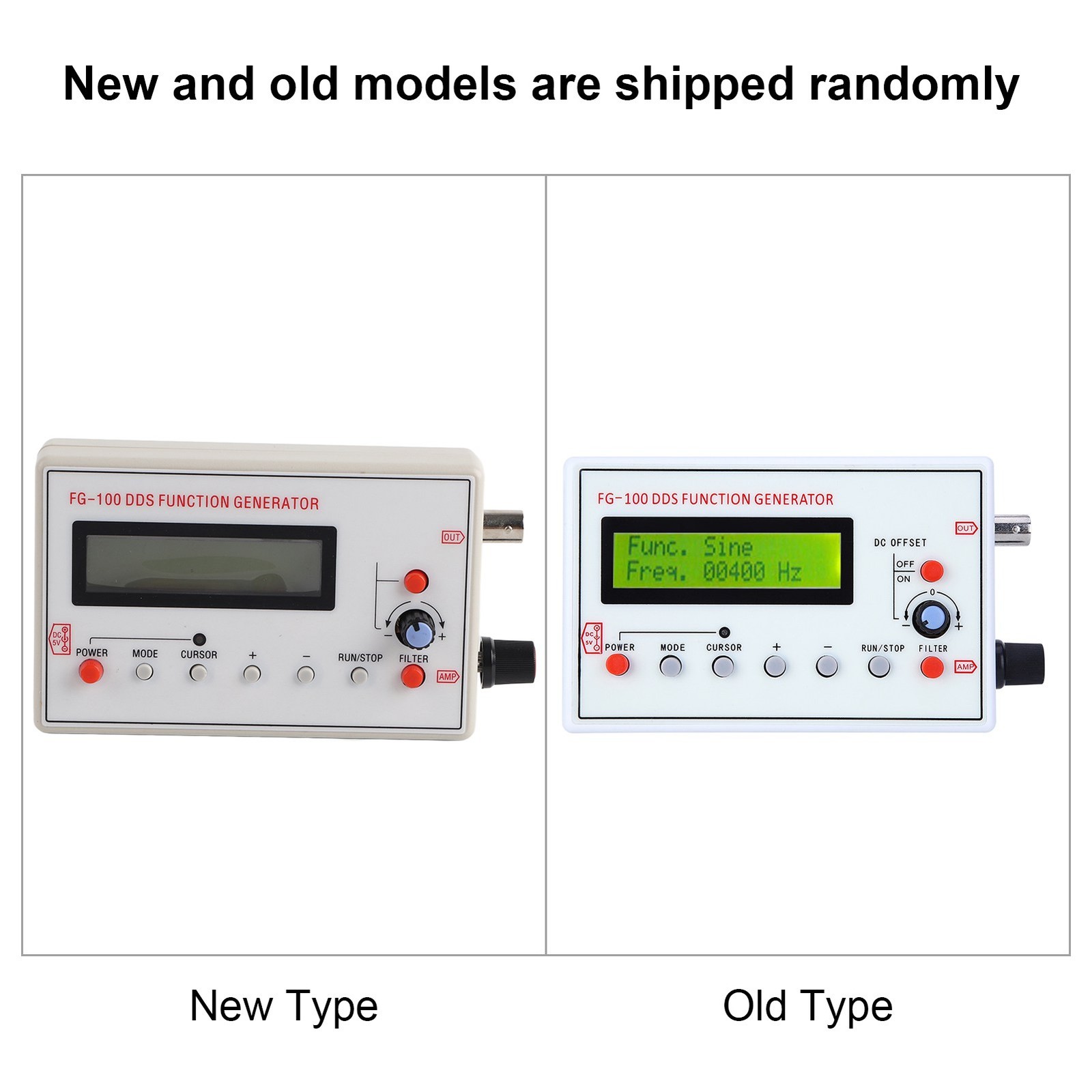 FG‑100 DDS Function Generator For Oscilloscope Calibration