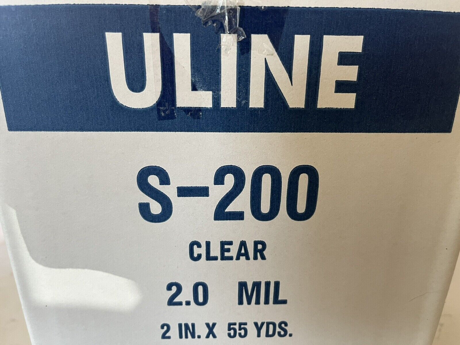 6 Pack Of ULINE S-200 Industrial Tape 2 Mil 2 in x 55 yds Clear FAST S/H!