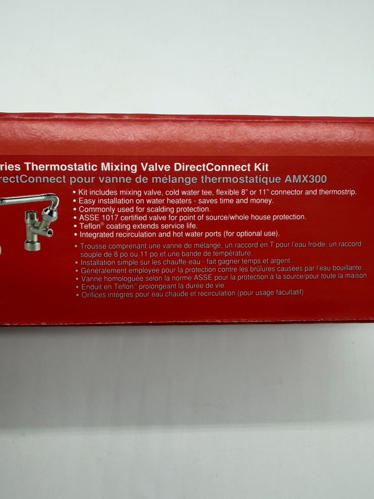 Honeywell AMX300TLF Thermostatic Mixing Valve Kit Lead-Free
