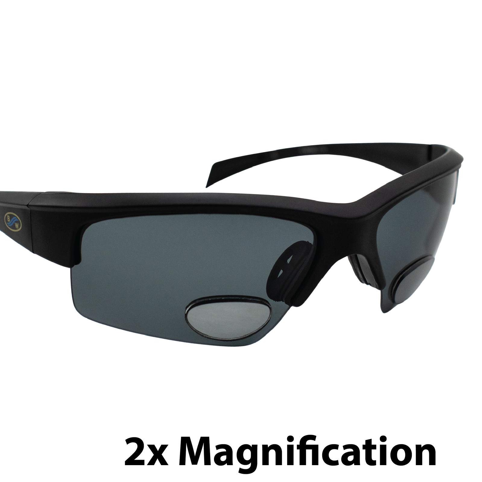 Global Vision BIFOCAL2 2.0 Bifocal BROWN Polarized LENS Sunglasses BLACK FRAME