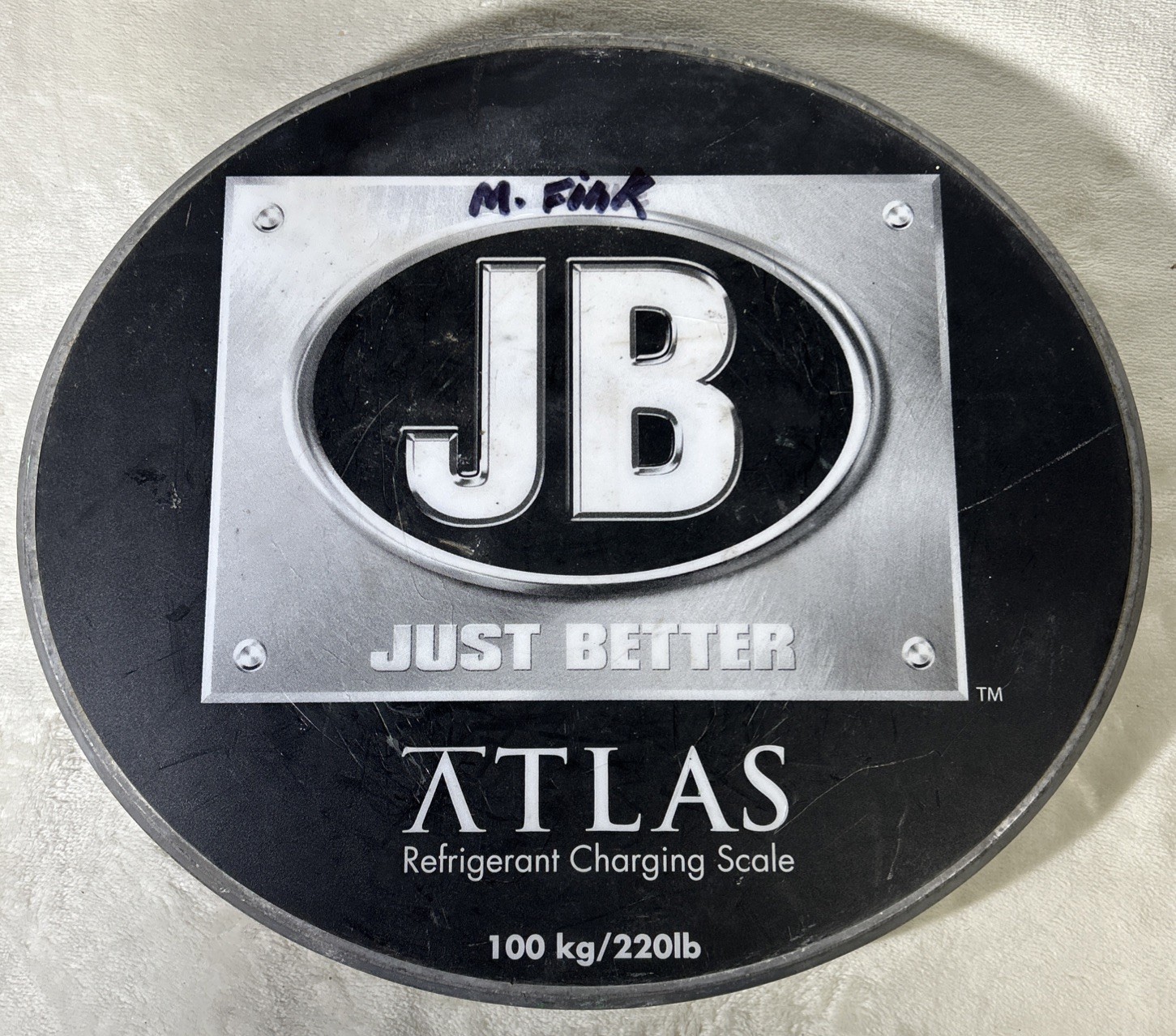 JB Industries Just Better Refrigerant Charging Scale 100kg 220lb Tested W/ Case