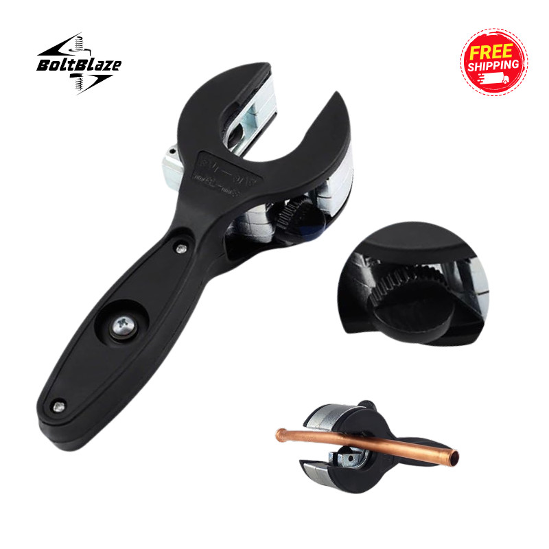 Compact Ratcheting Tubing Cutter for Copper, PVC & Soft Metal Pipes