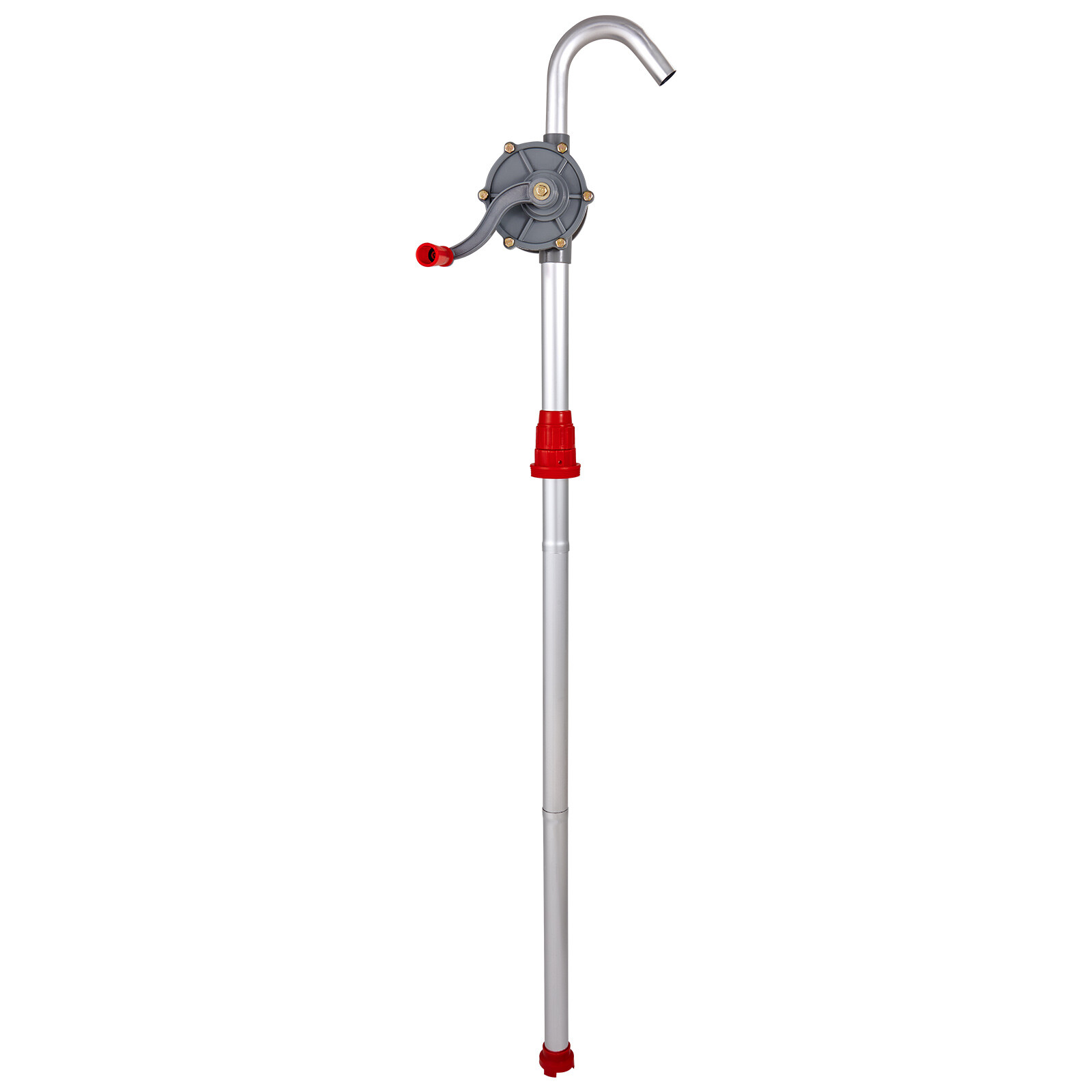 Drum Rotary Barrel Pump, Heavy Duty Barrel Hand Pump Fits 55 Gallon Drums
