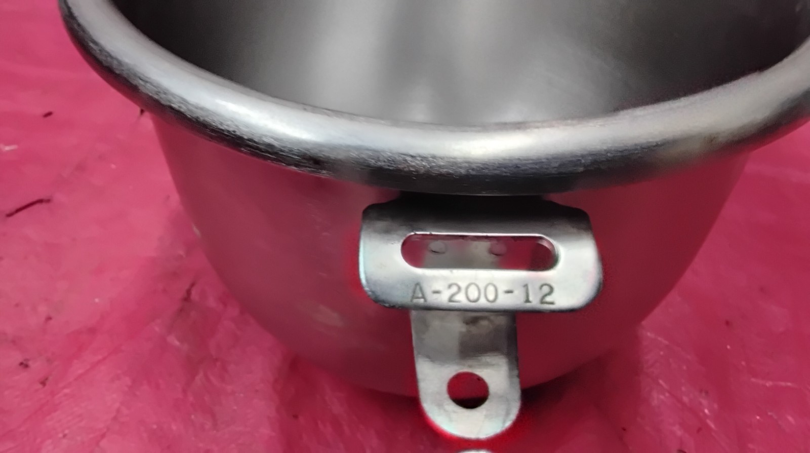 HOBART 12 QT BOWL A-200-12 Stainless Steel Mixing Bowl for A200