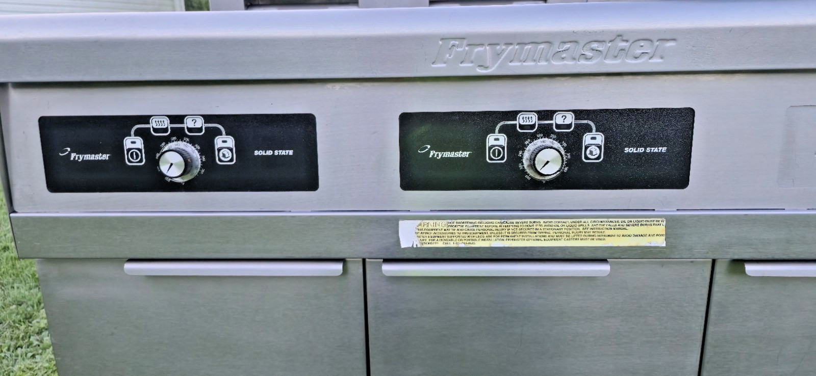 Frymaster Double Electric Fryer Model#: FMRE214SD, 480V 3φ Filtration Xtra Clean