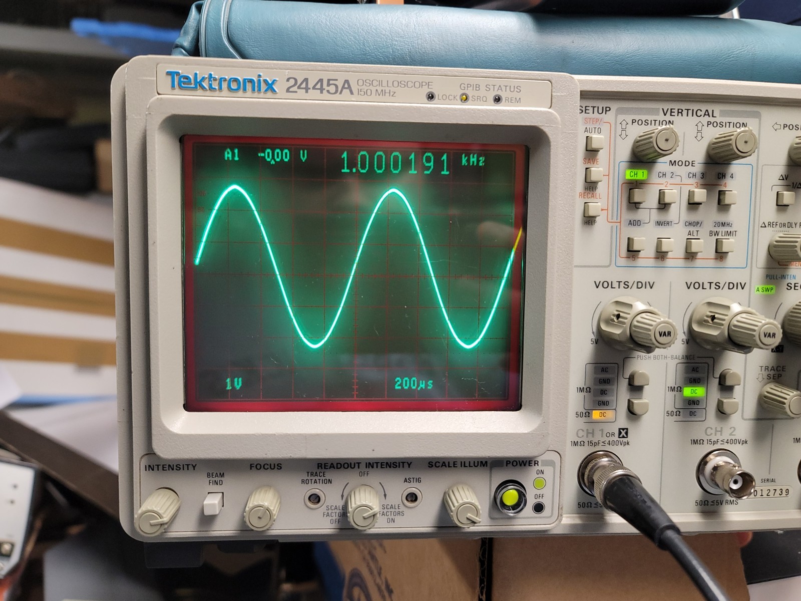 Tektronix AFG5101 12MHz Arbitrary Waveform/Function Generator IL10589