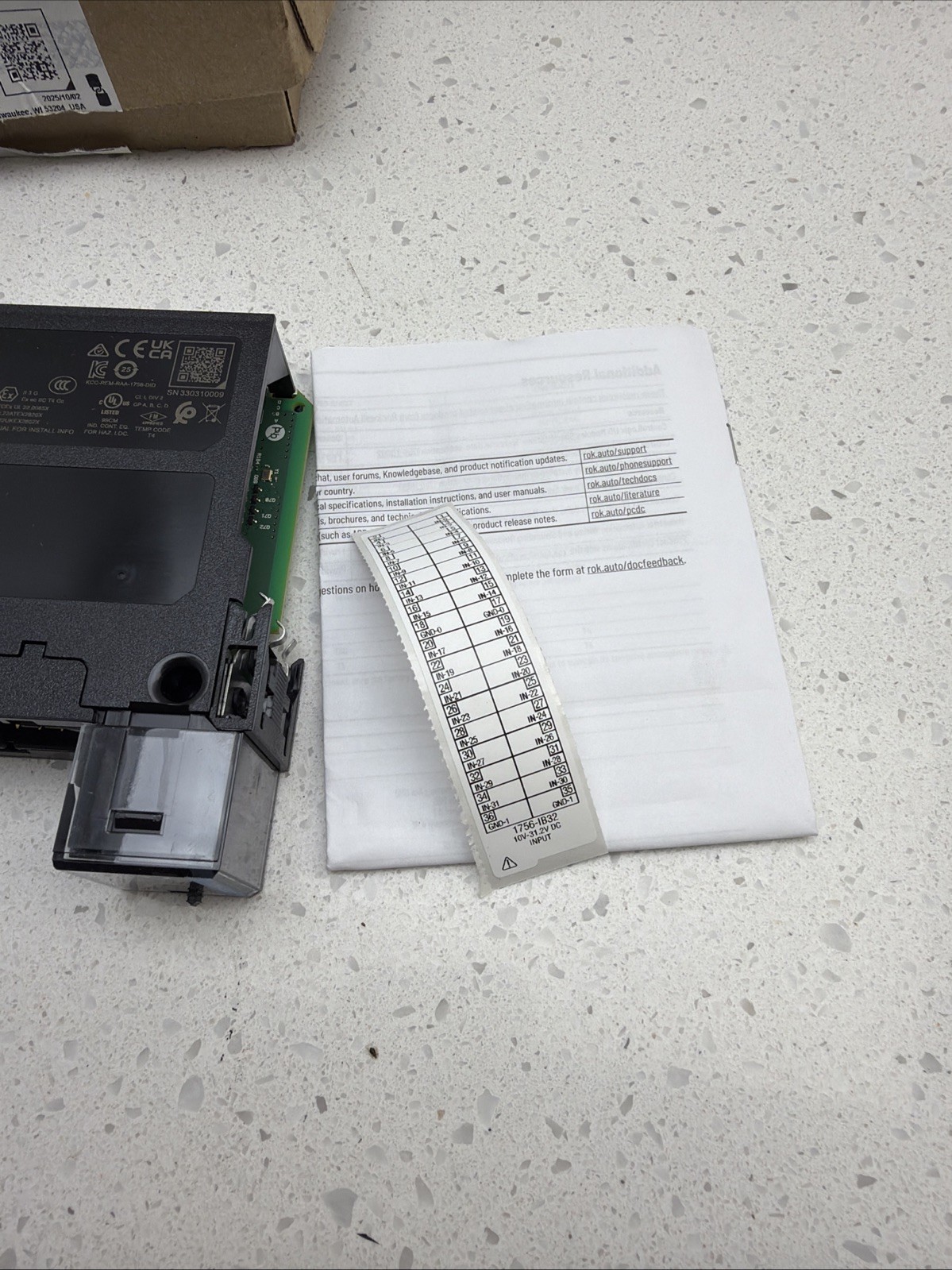 1756-IB32 Allen Bradley 32 Pt 24V Dc Module