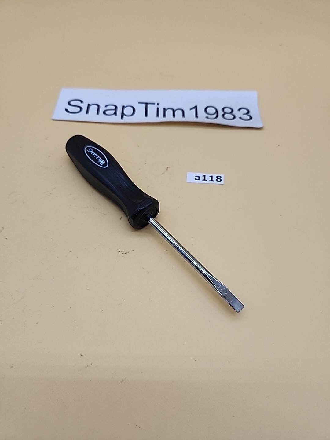 Williams Screwdriver SOE-43 USA