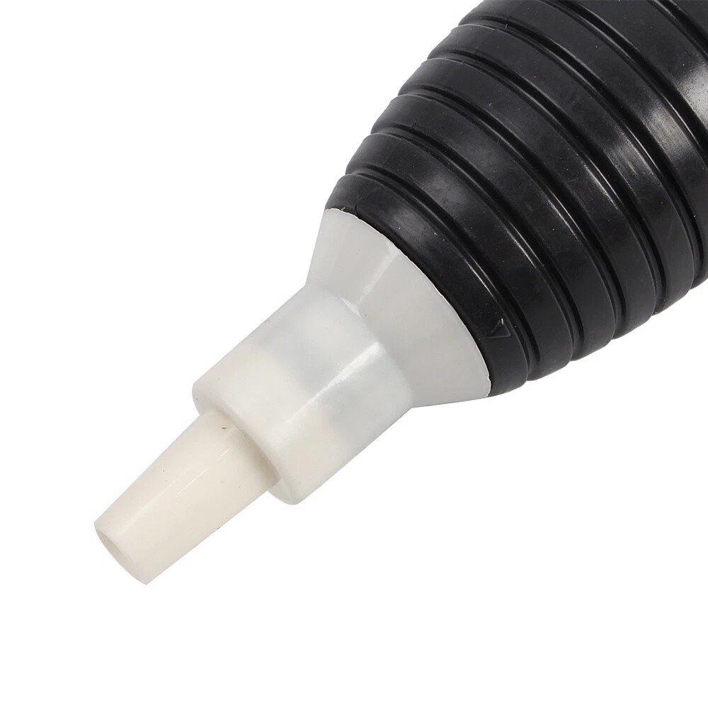 Double Suction Hand Pump Manual Fuel Transfer Gas Siphon Oil Water Extractor