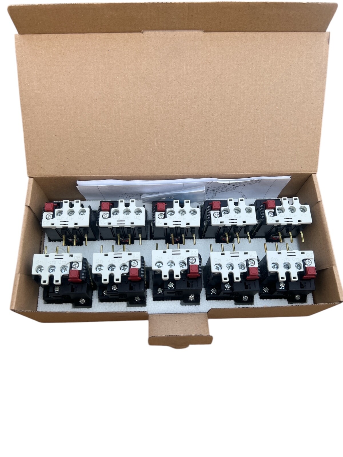 (ONE BOX OF 10 PCS) Danfoss 047H4208 Danfoss Overload relay, TI 16C