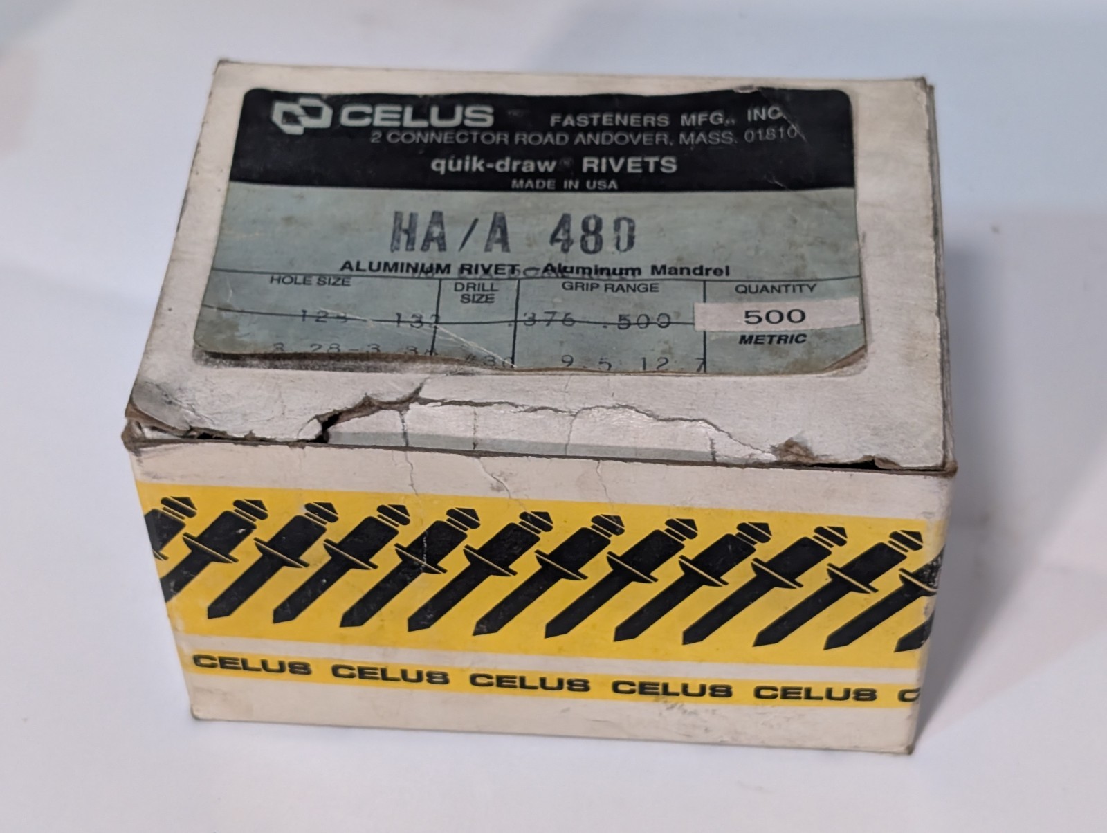 Lot of Aluminum  Steel Rivets, Various Manufacturers, Types and Sizes- As Shown