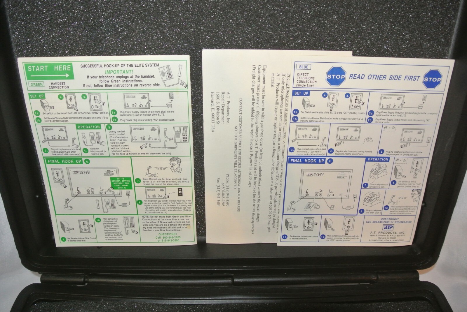 ATP HARVARD ELITE HE-PLUS PORTABLE PA SYSTEM #1 -New-