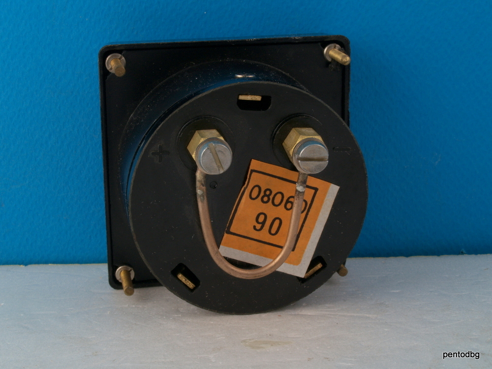 ANALOG PANEL AMPER METER WITH SHUNT DC 0-10A 2.5 % 4M31 BULGARIA NOS RARE