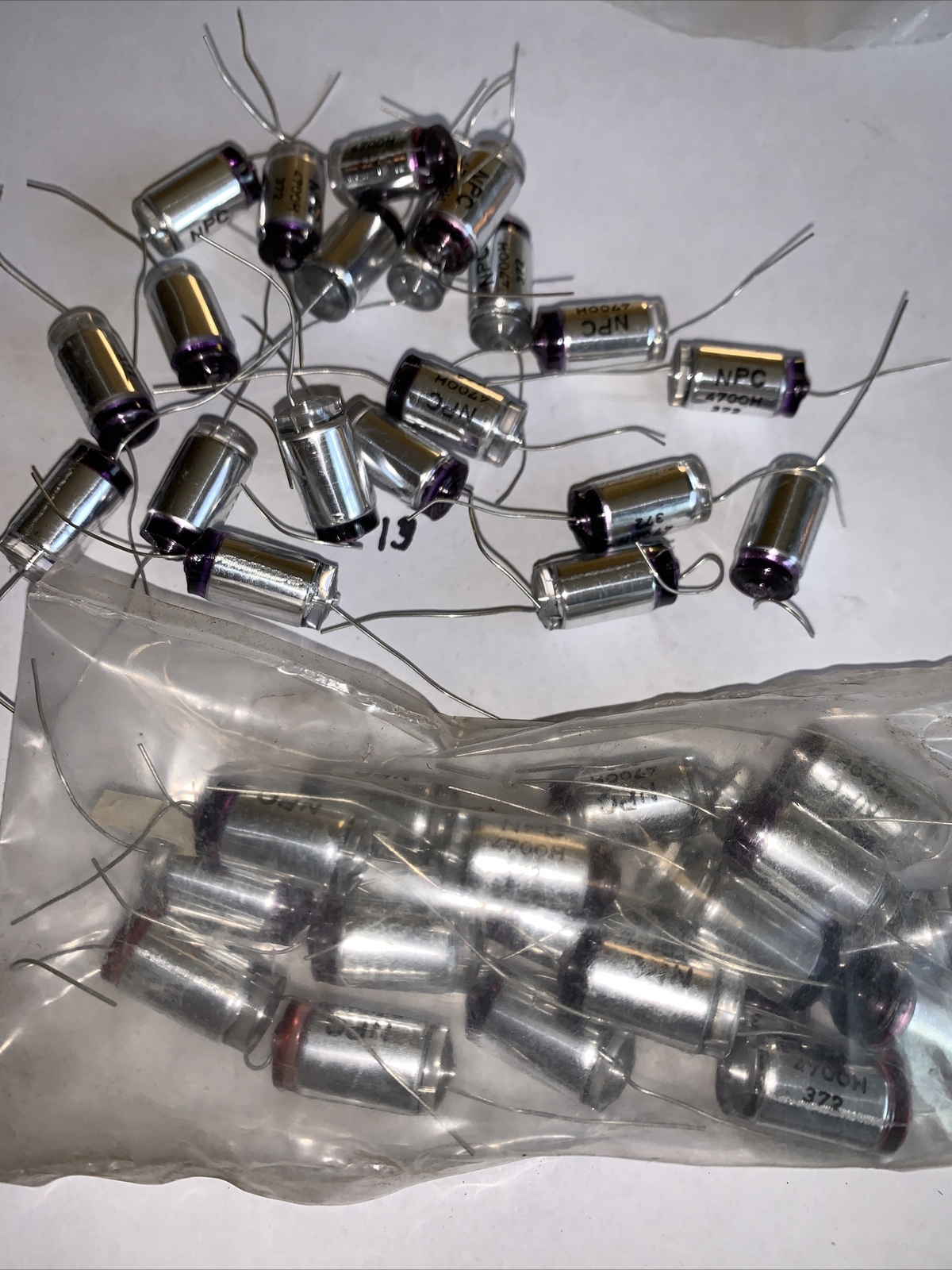 .0047 uF 500 volt Polystyrene Capacitor Brand New Pack Of 20