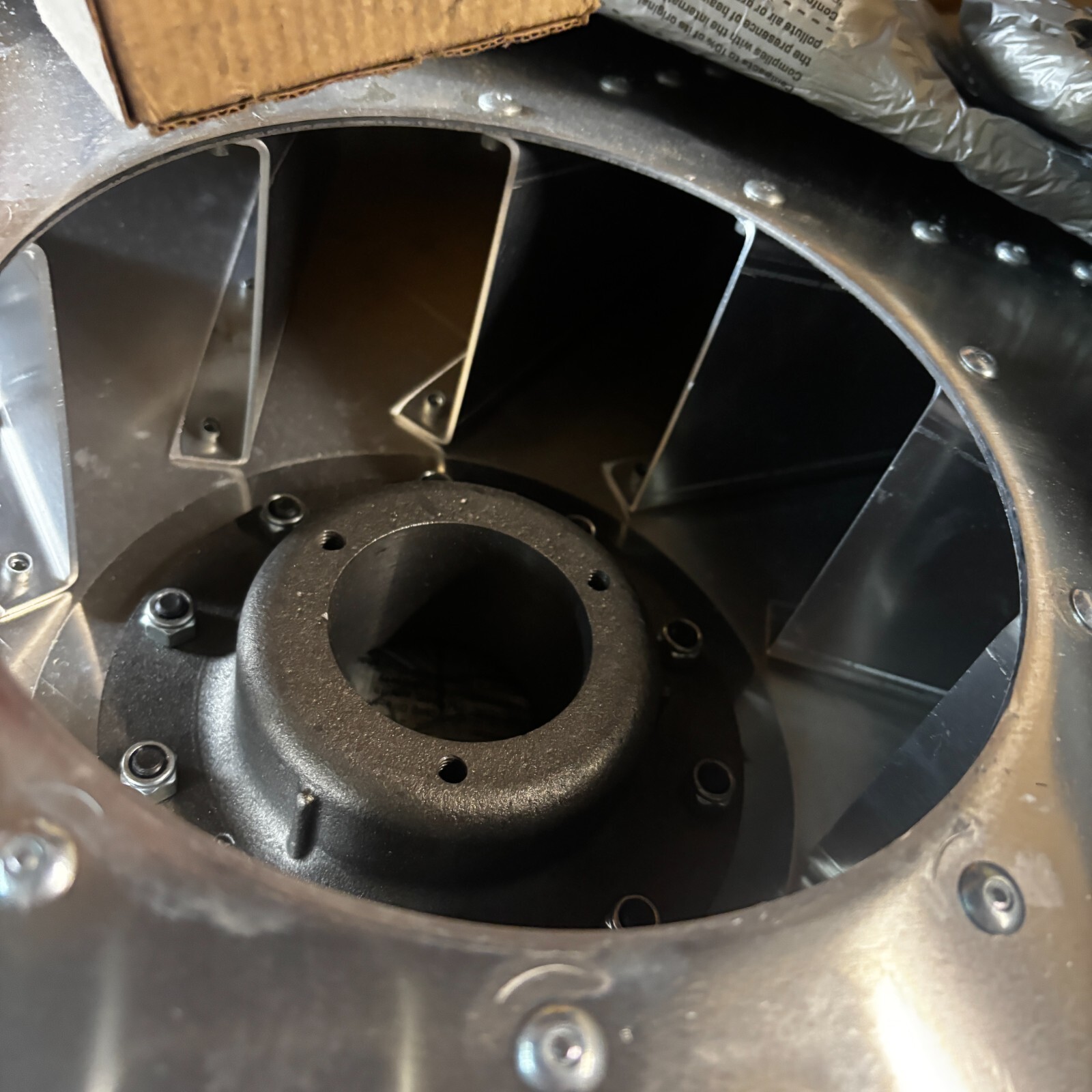 NEW YORK BLOWER BSHG/WHL 1606/8APB CW 1-1/8 PRESSURE BLOWER WHEEL 2018-13265-1🎯