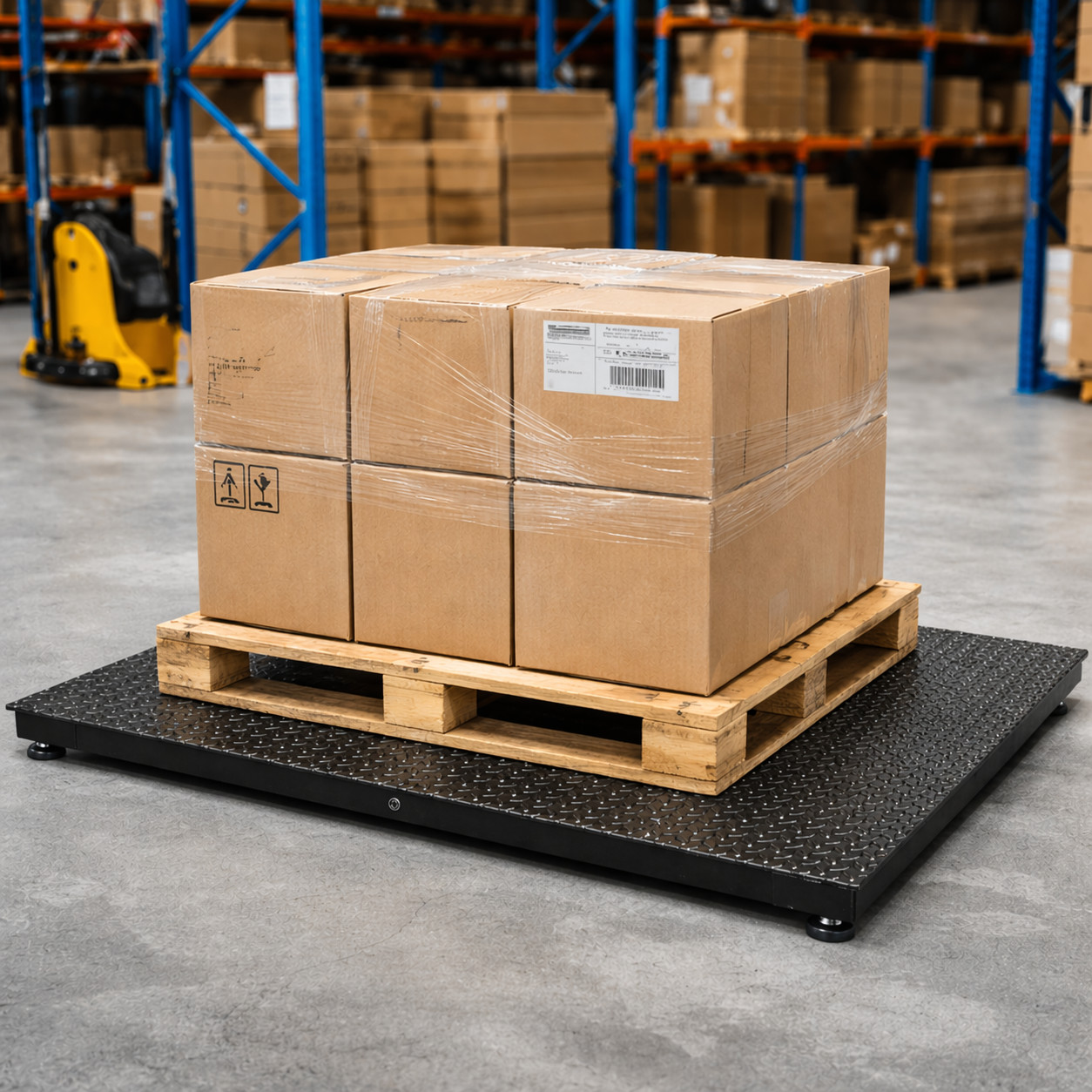 Prime Scales 10000 lb Floor Scale 5’x5′ Legal for Trade NTEP 60″x60″ Platform