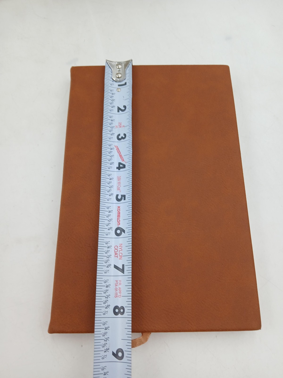 Lot of 14 Faux Leather Notebook Journals Lined Pages Brown Ribbon Bookmark New