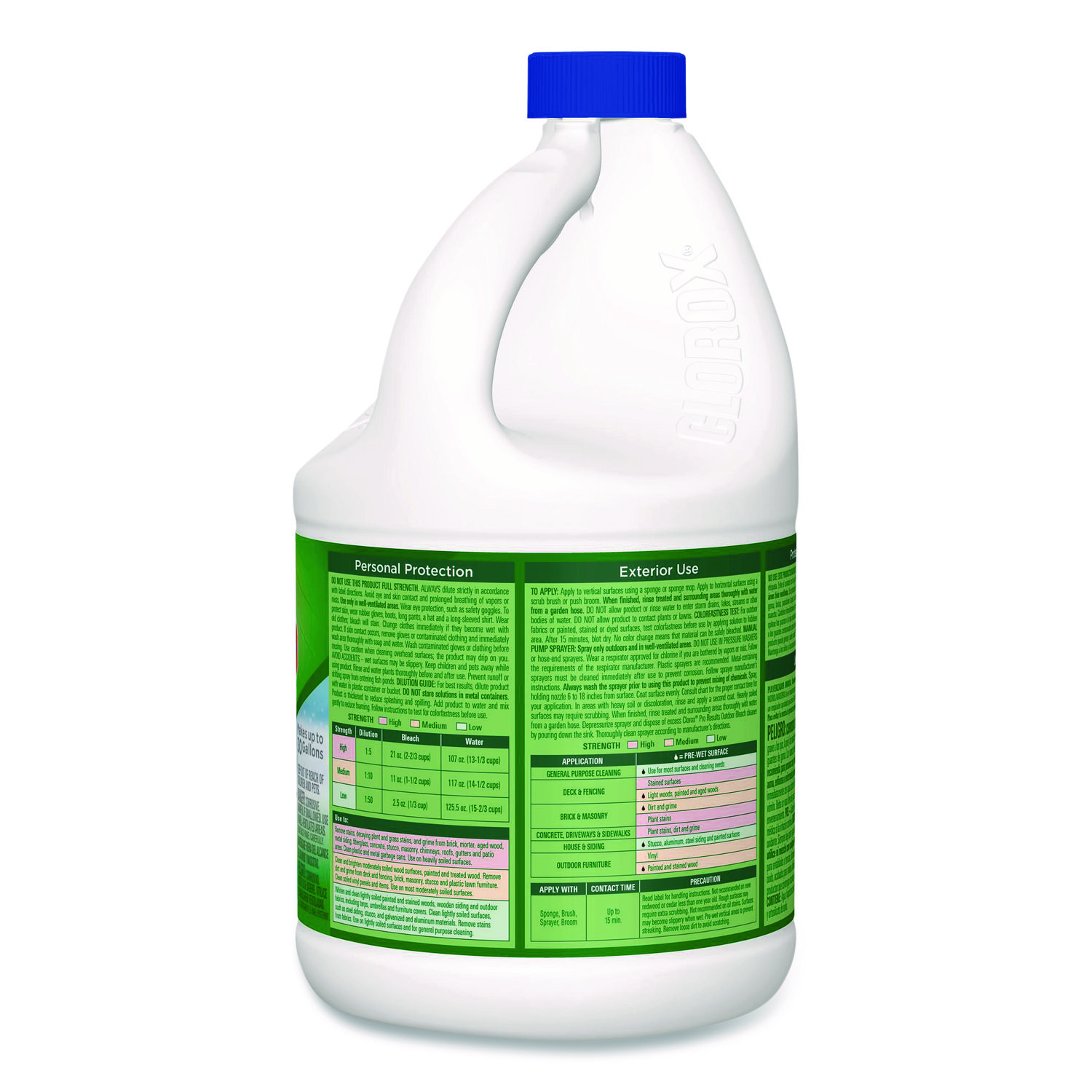 OUTDOOR BLEACH, 81 OZ BOTTLE, 6/CARTON