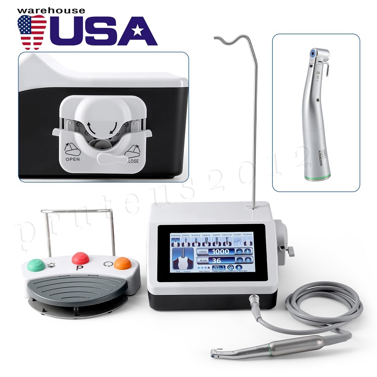 Dental Implant System Motor Surgical Brushless Motor+20:1 LED Handpiece YBB