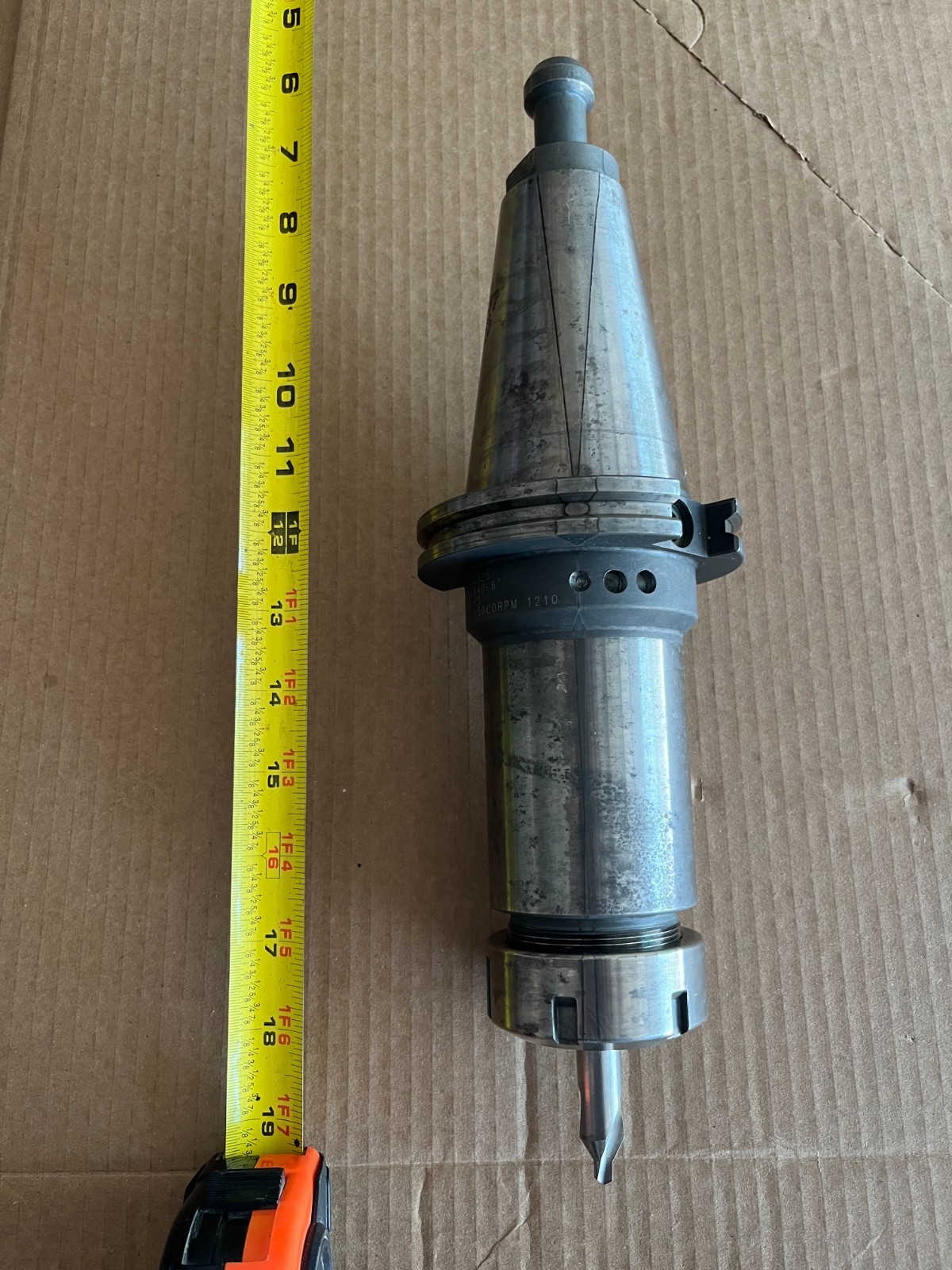 Techniks CAT50 ER40 Collet Chuck CAT50XER40-6 – Precision High-Speed. #31. READ!