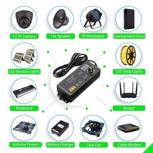 Adjustable power supplies Voltage 3 to 24V AC/DC Switch Power Supply LED Display
