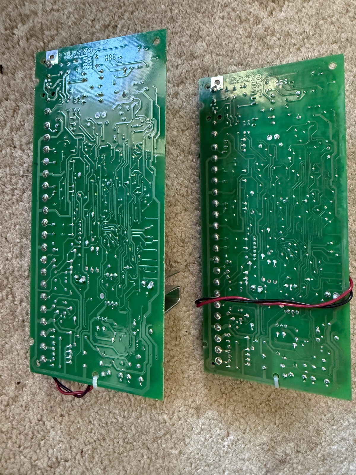 Honeywell Ademco VISTA-20P SIA Security Control Pane Lot of 2 Defaulted v9.18