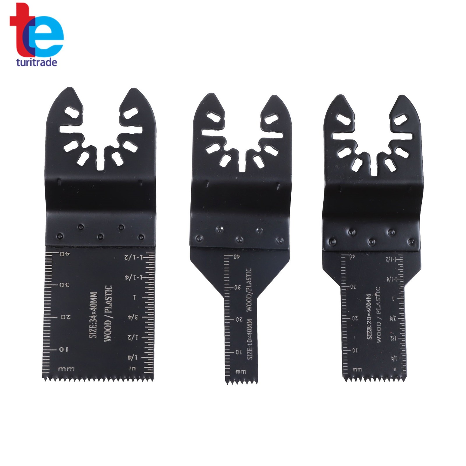 98 Pcs Multitool Oscillating Saw Blades Kit Cutting Blades and Sandpaper