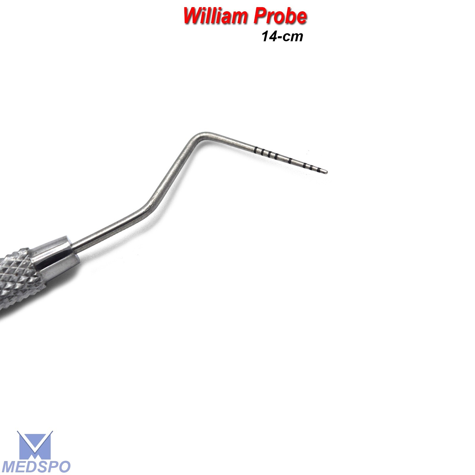 Periodontal Perio Probes William Dental Probes Color Coded Diagnostic Instrument