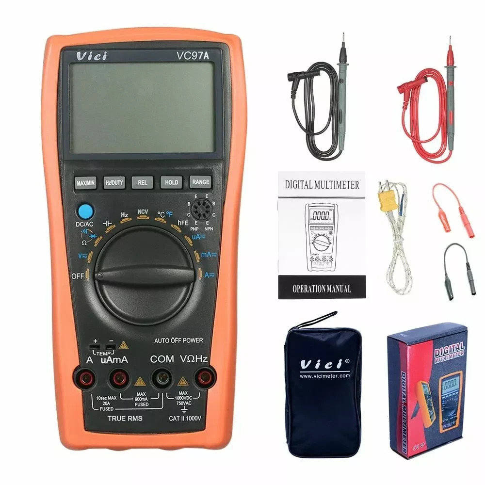New FLUKE 106 F106 Palm-sized Multimeter AC/DC/Diode/R/C auto/manual