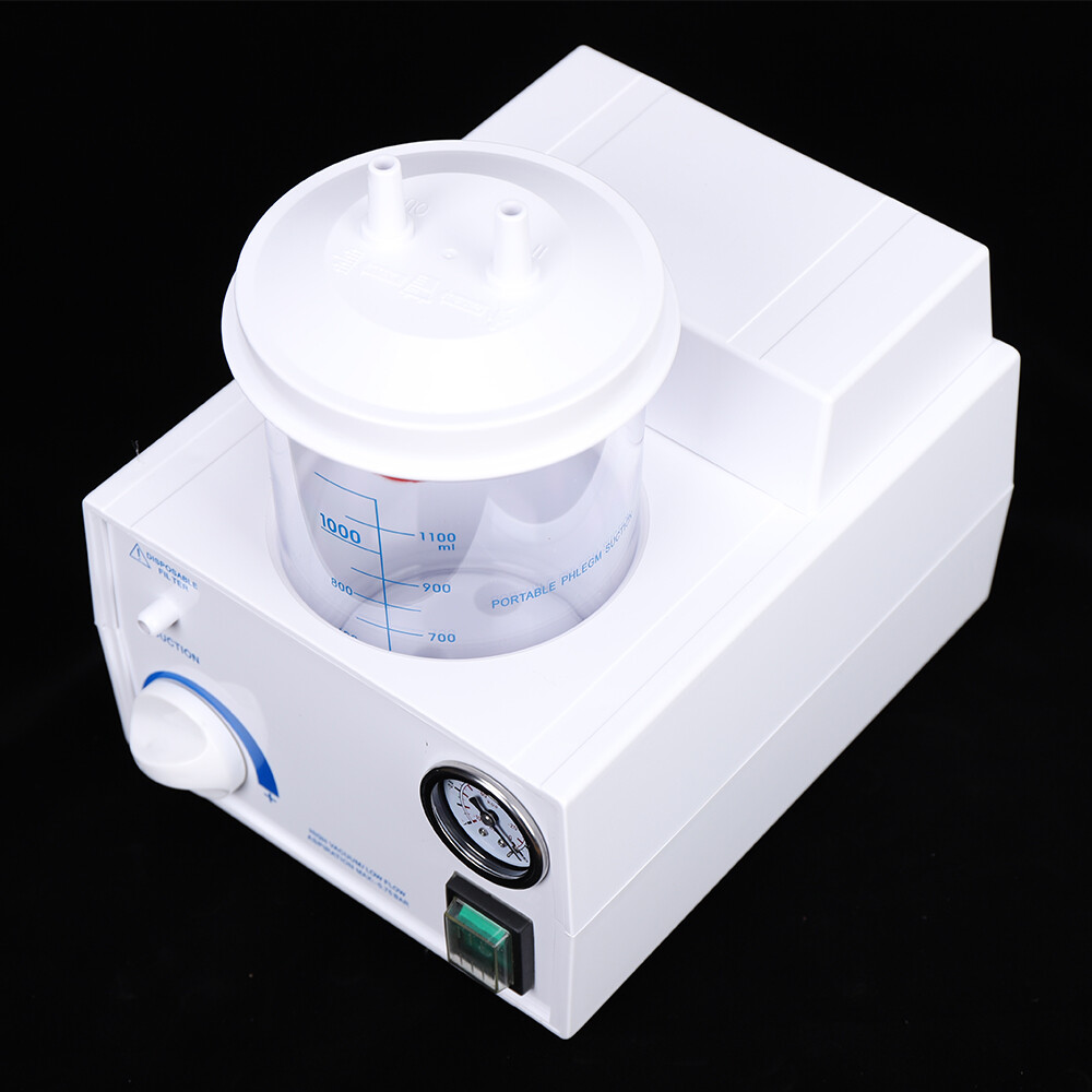 Portable Dental Phlegm Suction Unit Emergency Medical Vacuum Aspirator Machine